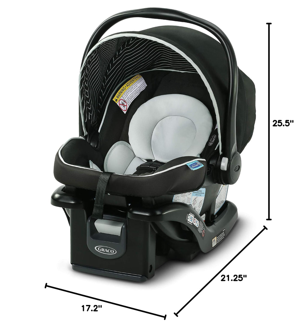 Lightweight Rear-Facing Infant Car Seat with Adjustable Base F8378
