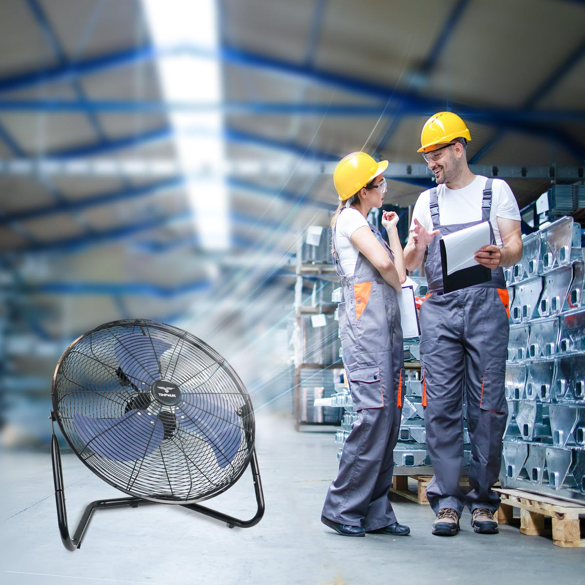 20 Inch High Velocity Industrial Floor Fan S3032