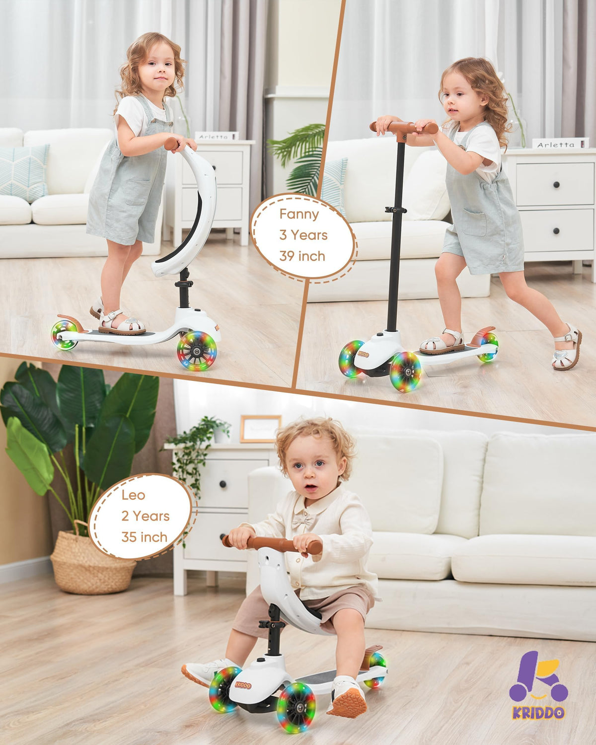 3-in-1 Toddler Scooter V47326