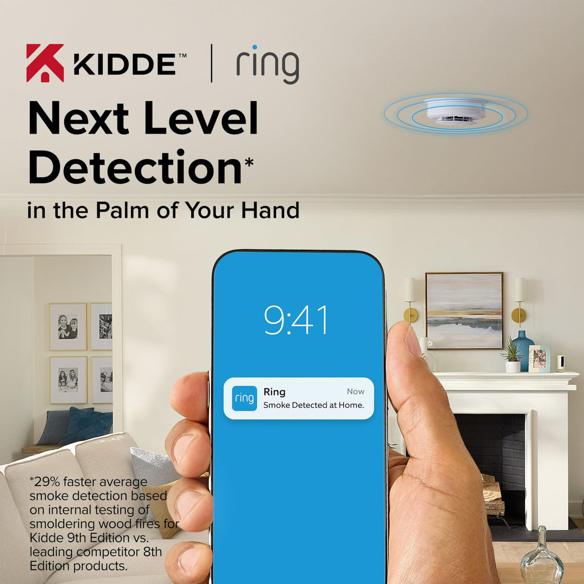 Smart Smoke & CO Detector W199