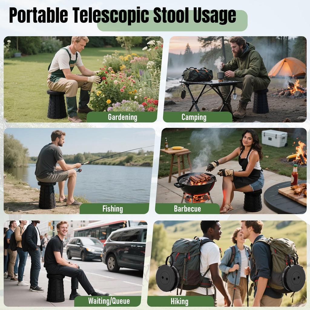 Collapsible Stool 2 Pack G415