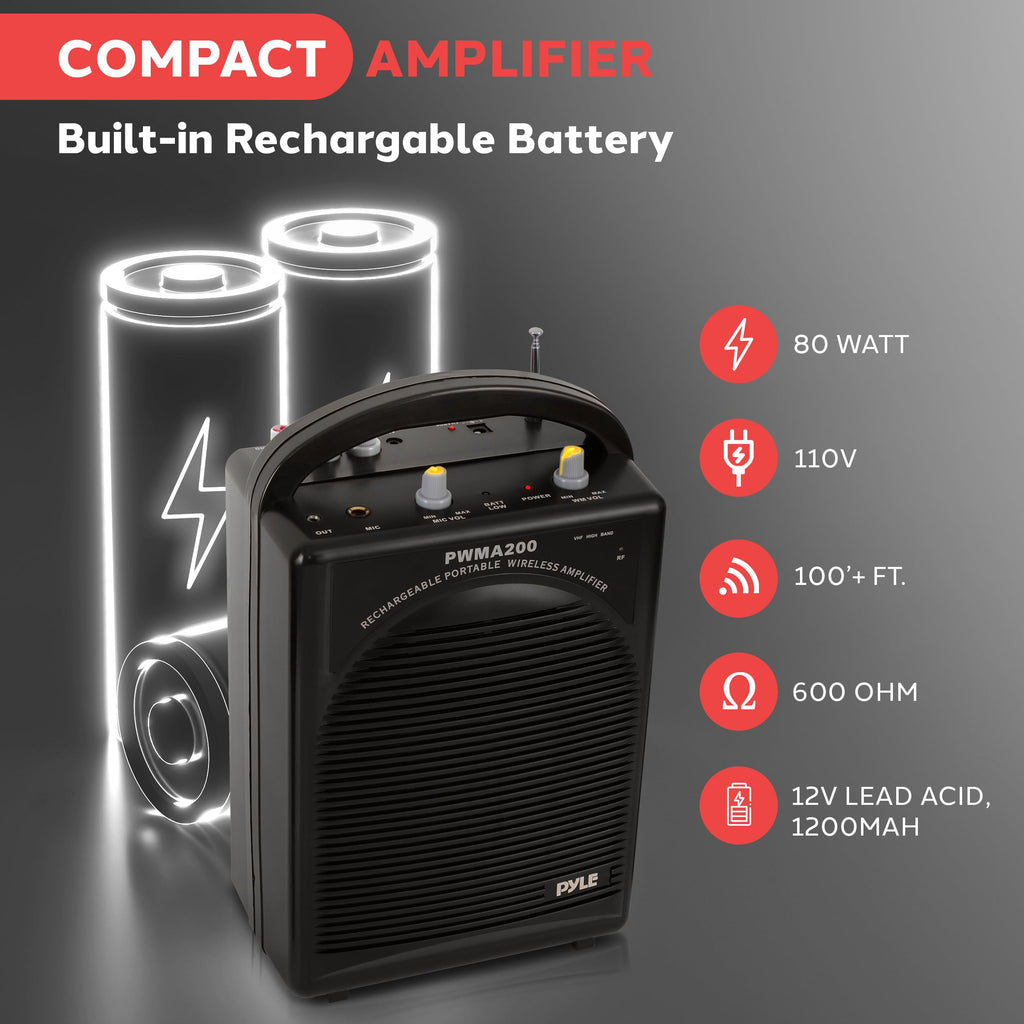 Portable PA Speaker & Microphone System I17696