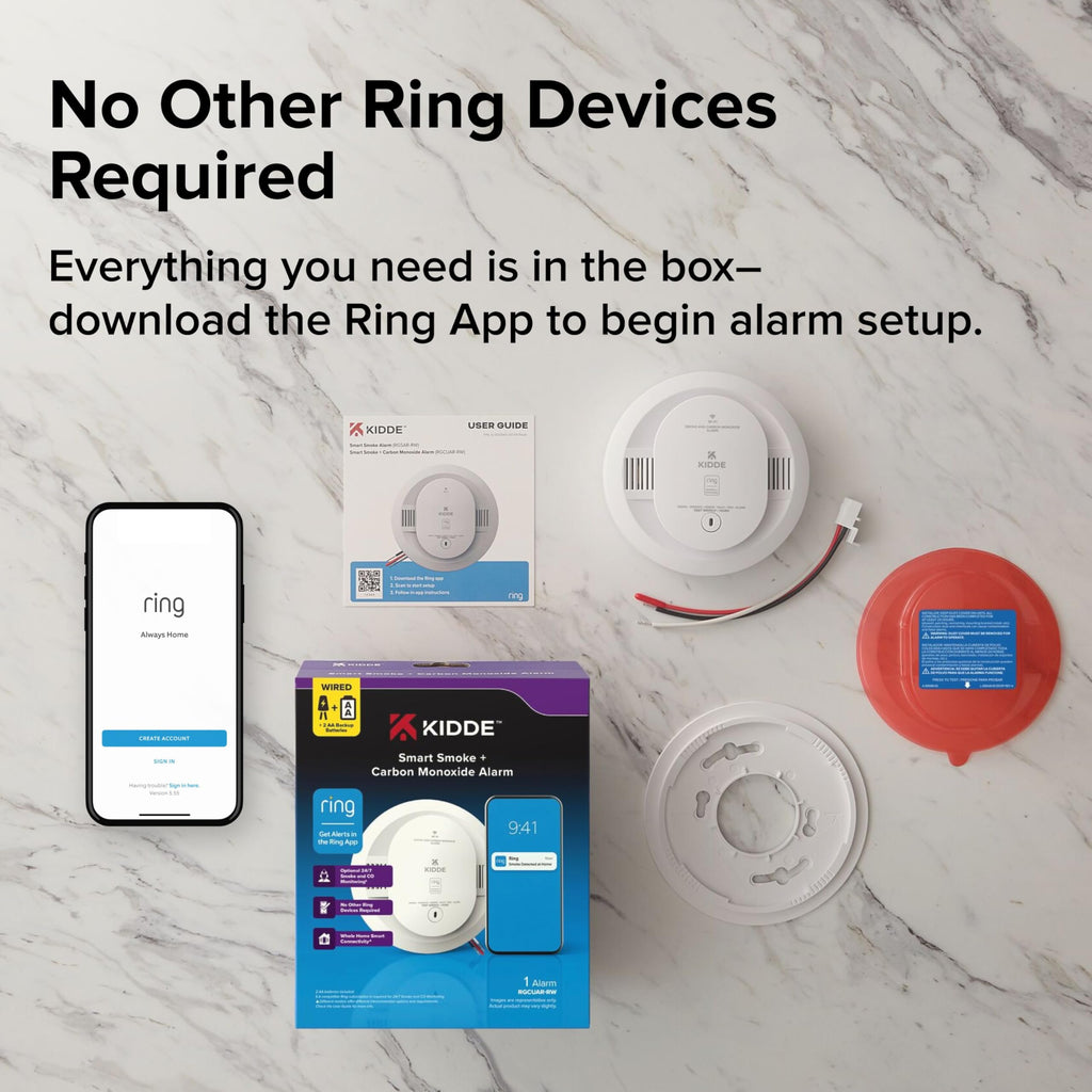 Smart Smoke & CO Detector W199