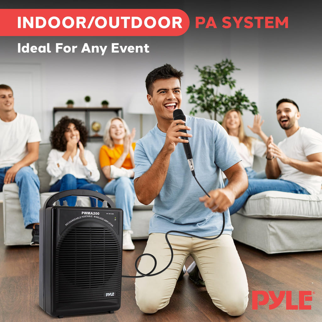 Portable PA Speaker & Microphone System I17696