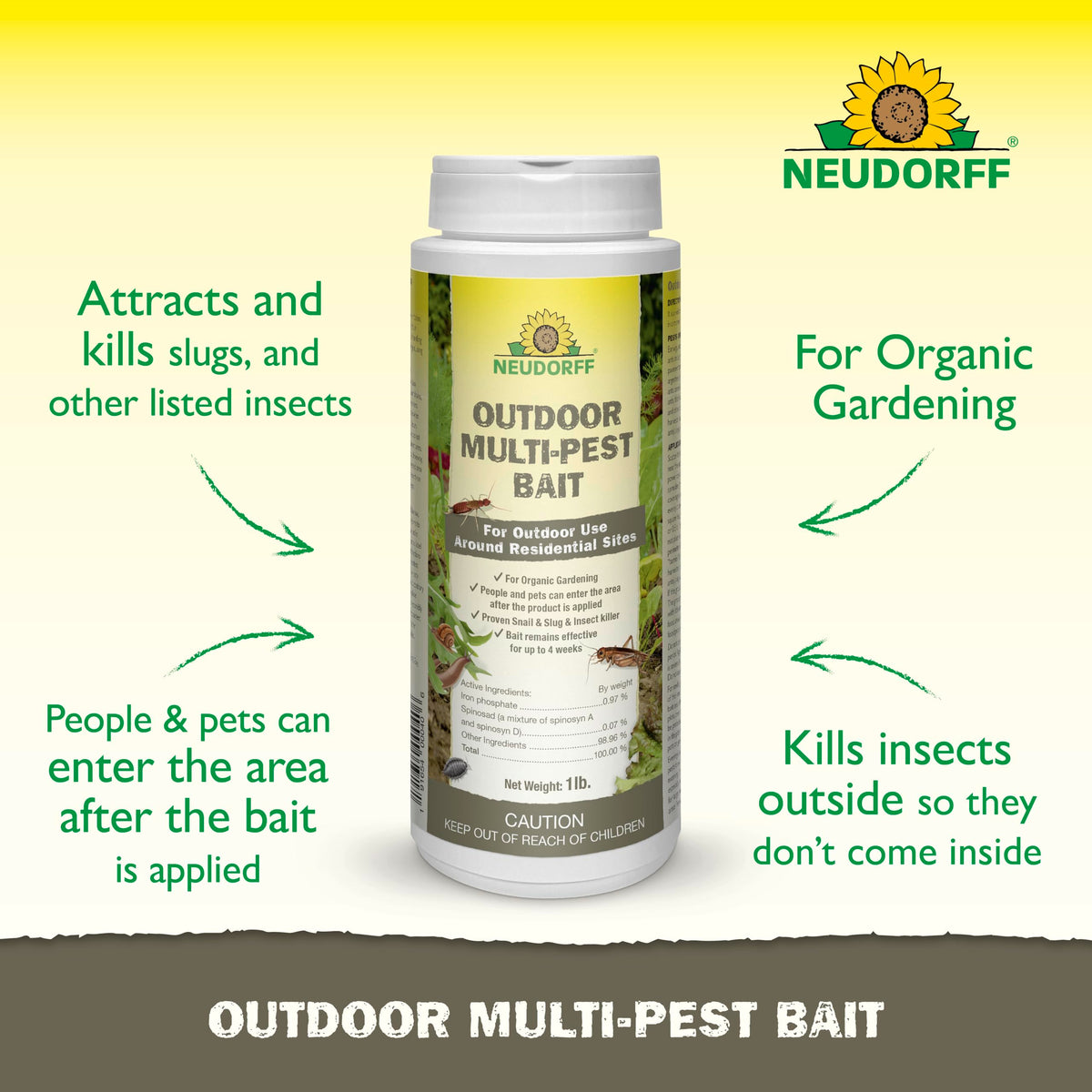 Outdoor Multi-Pest Bait 1 LB H45401
