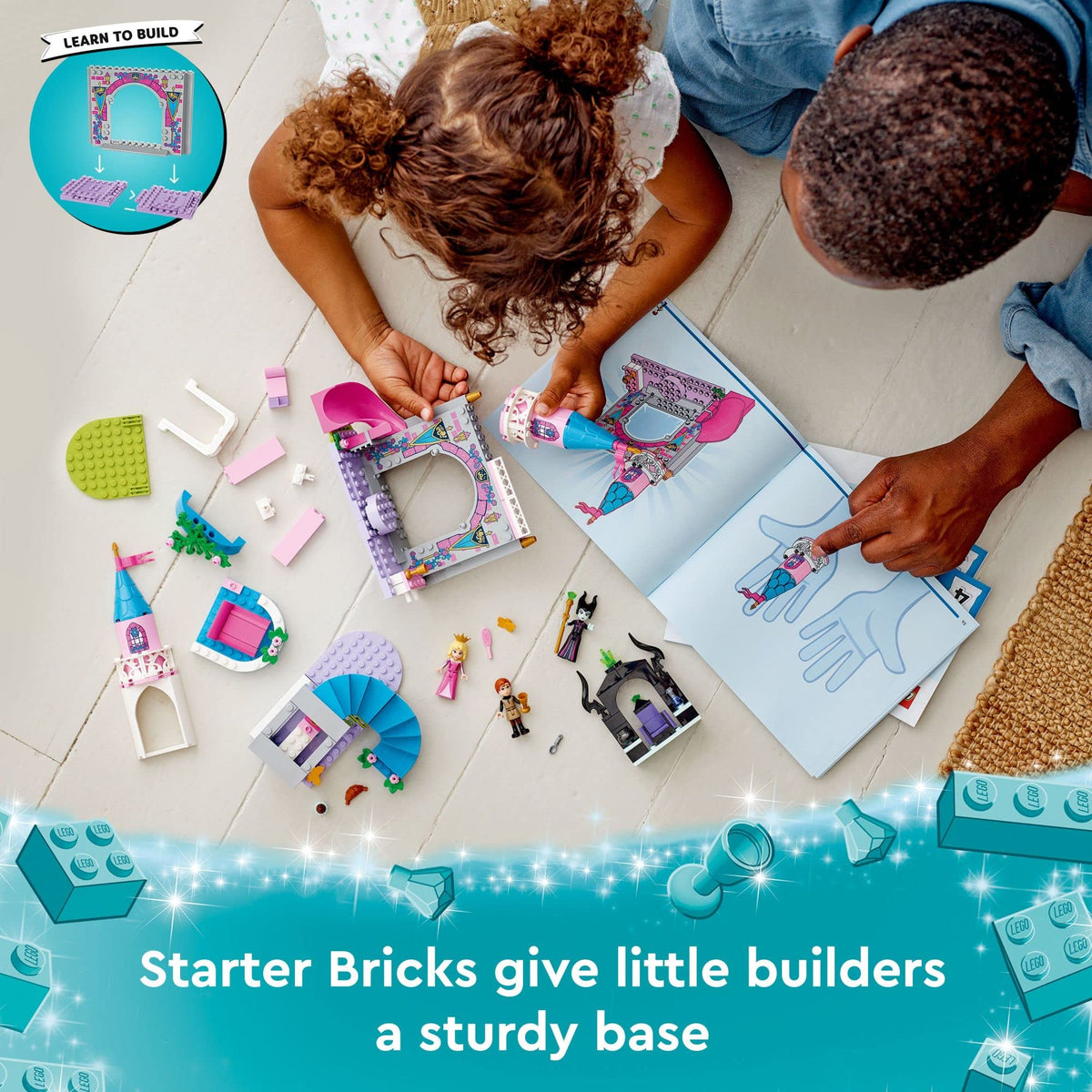 Building Toy Set with Mini-Doll Figures P597