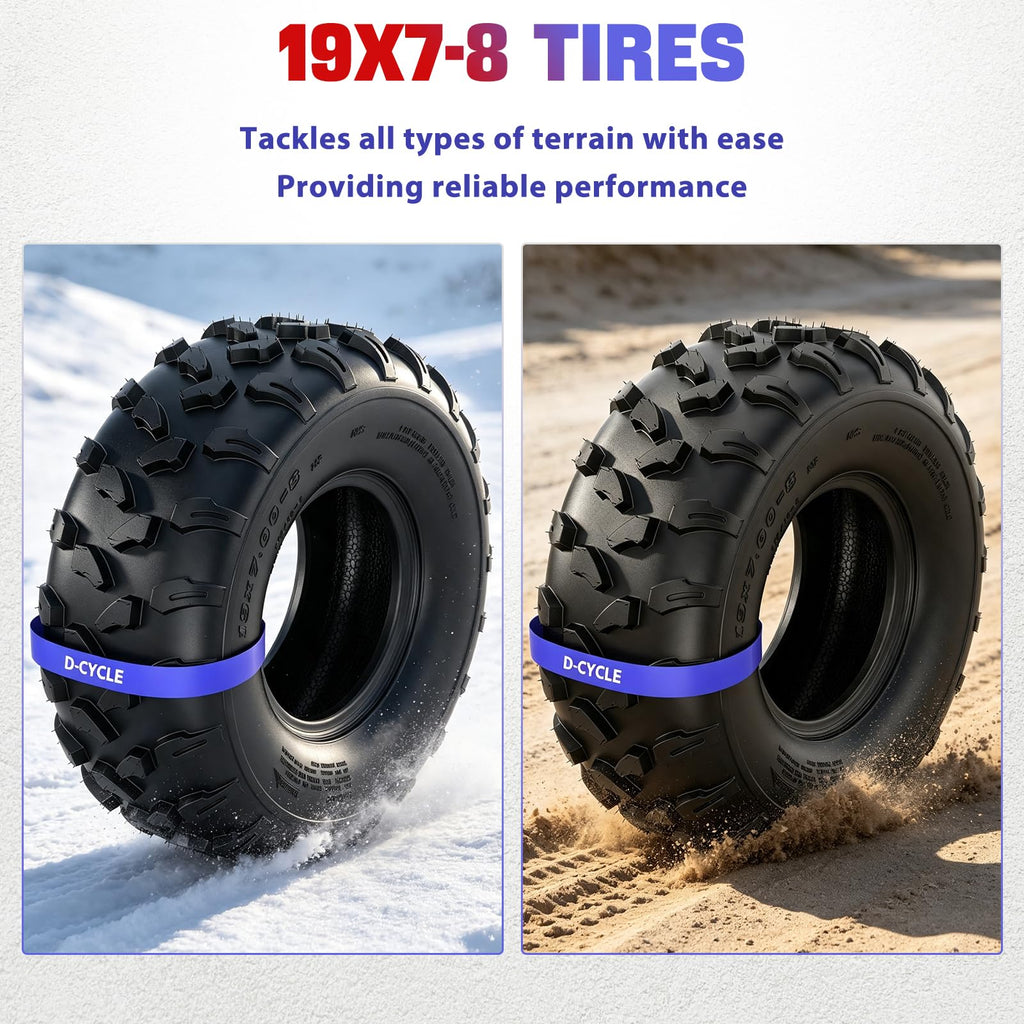 19x7-8 ATV UTV Tubeless All-Terrain Tire T796273