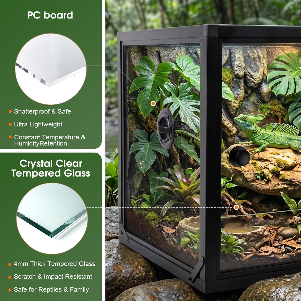 50 Gallon Front Opening Reptile Tank R840