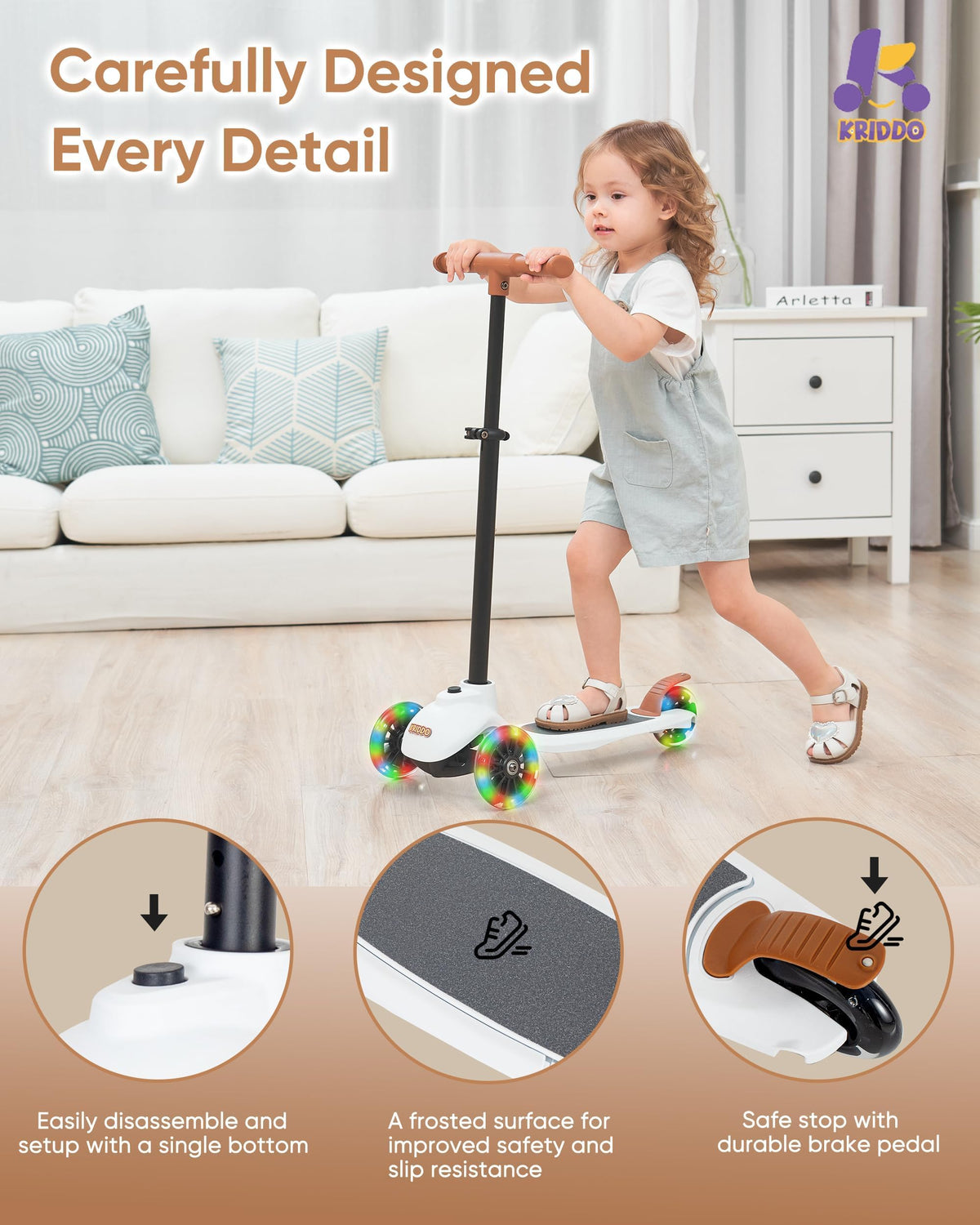 3-in-1 Toddler Scooter V47326