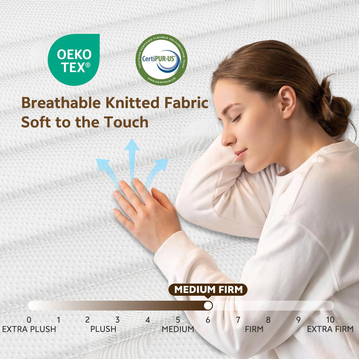 Full Size 12 Inch Hybrid Mattress I22098