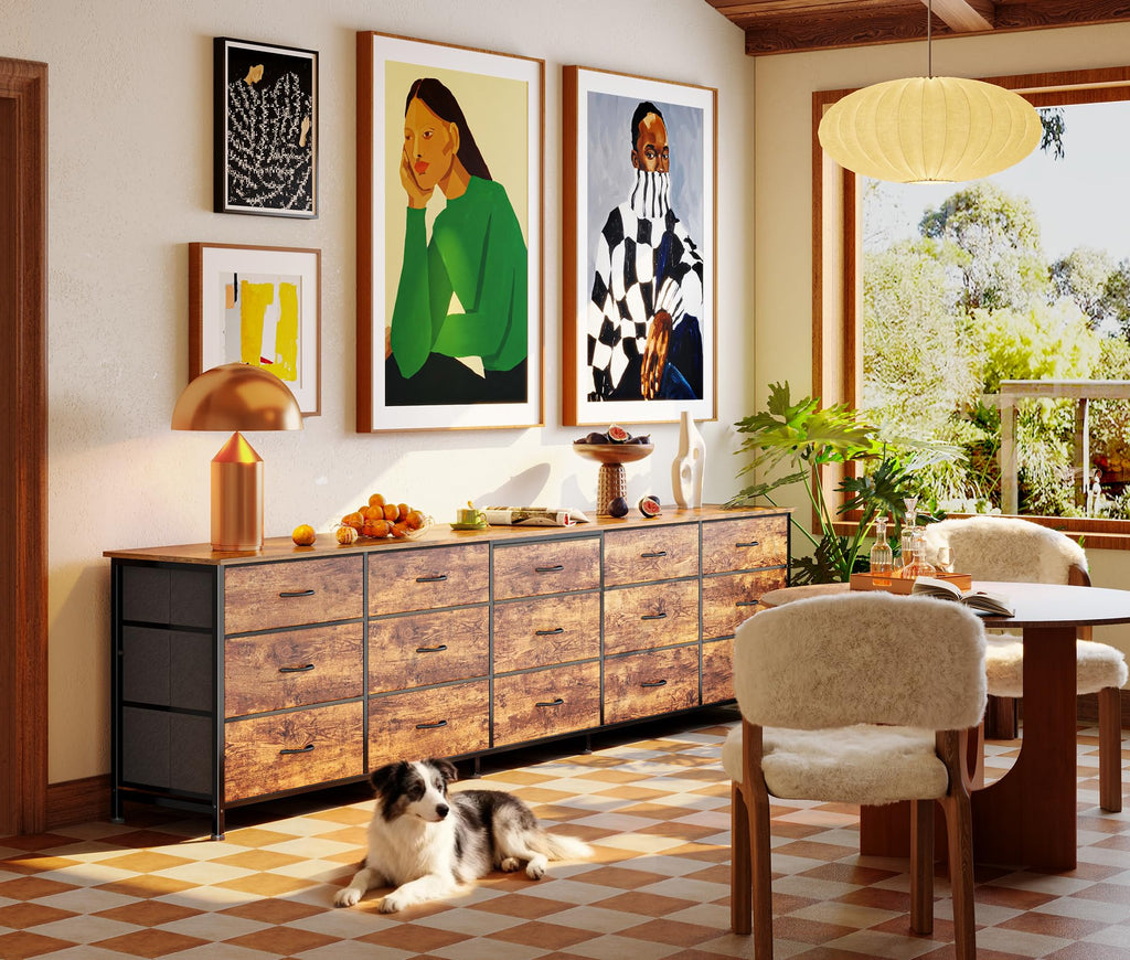86.6 Inch Long Dresser F93960