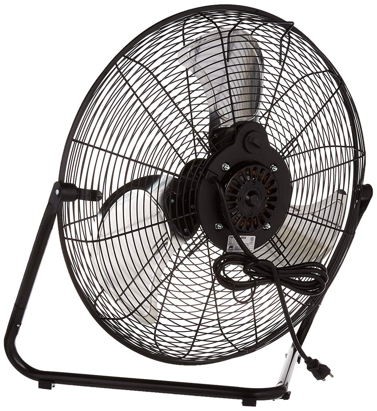 20" High Velocity Electric Floor Fan with 3-Speeds U8211