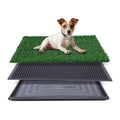 20"x25" Artificial Grass Dog Potty Pad with Tray M981558