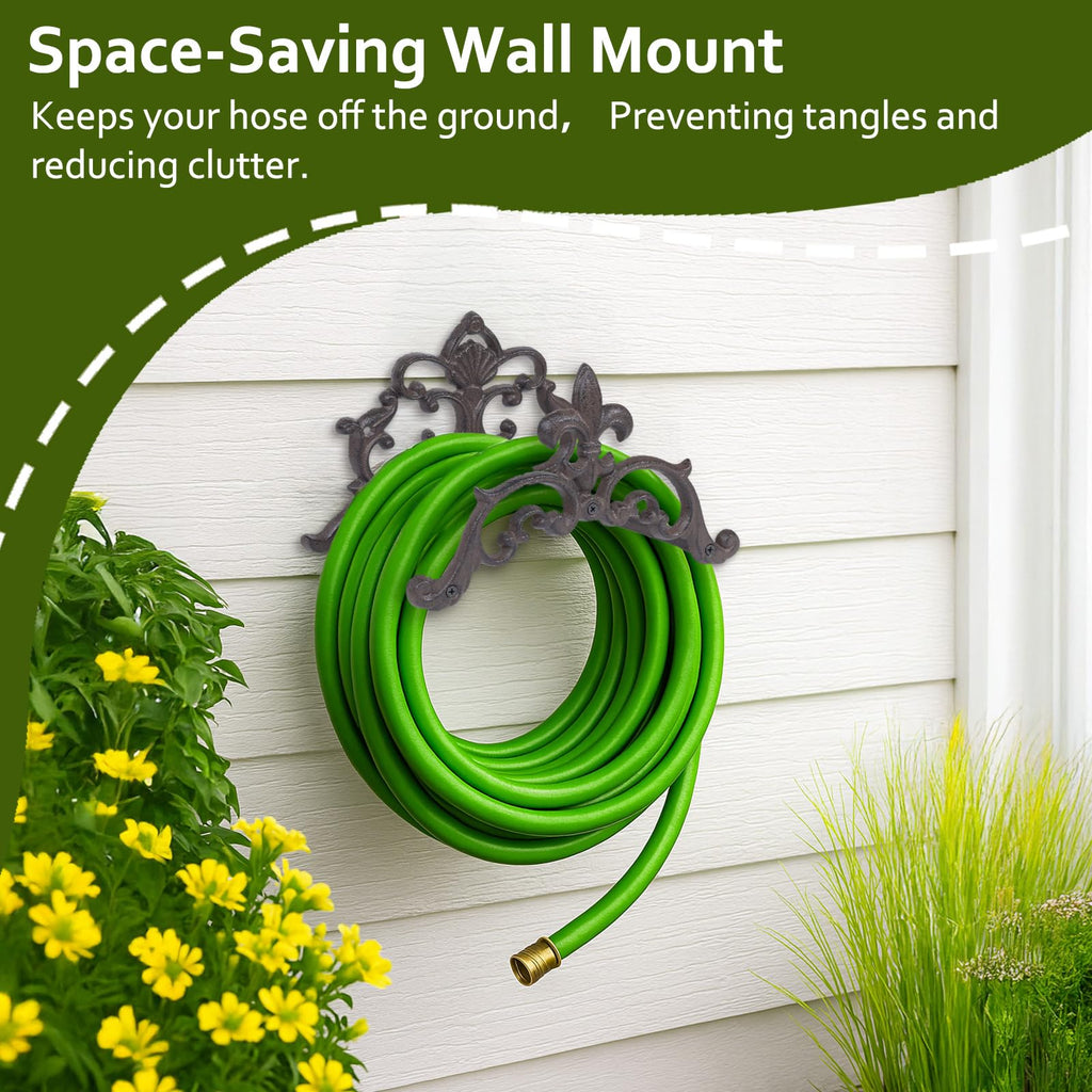 Cast Iron Wall Mount Hose Holder A519