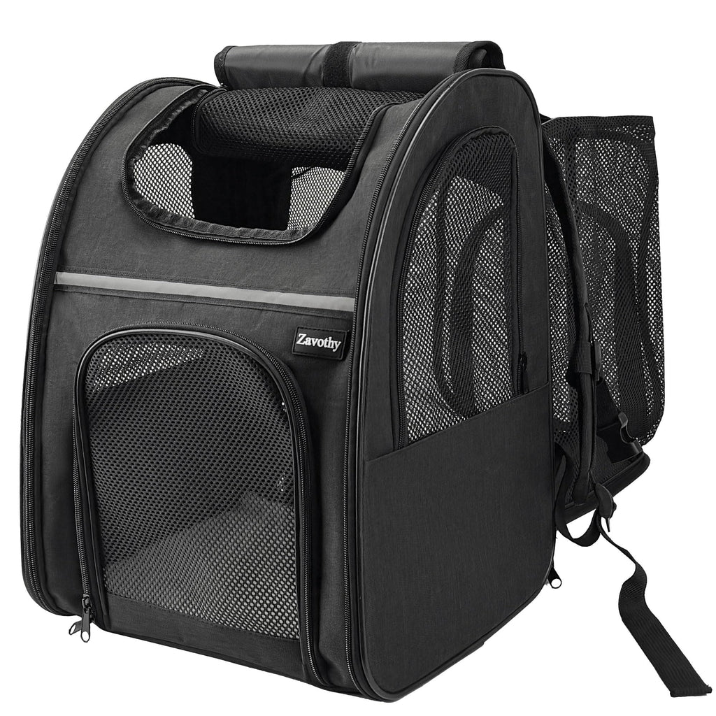 Expandable Airline Approved Cat Backpack Carrier with Breathable Mesh Q342