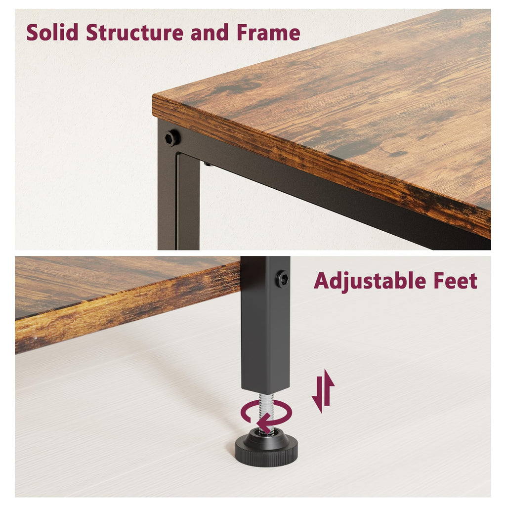 3 Tier End Table with Storage Shelves G553