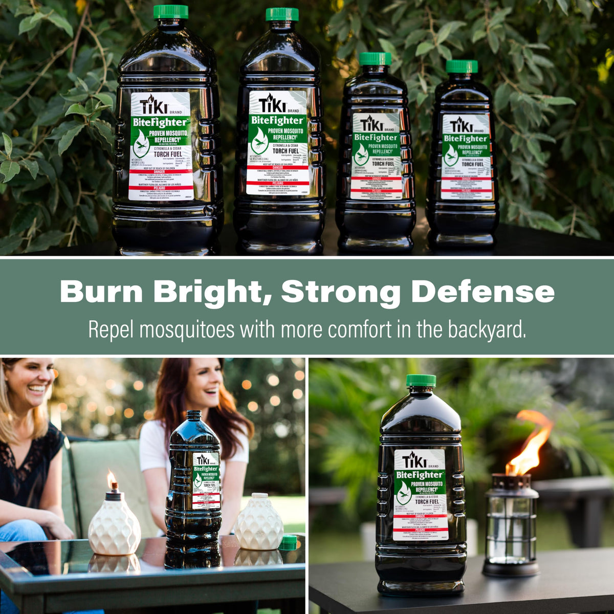 1 Gallon Citronella & Cedar Mosquito Repellent Torch Fuel H694