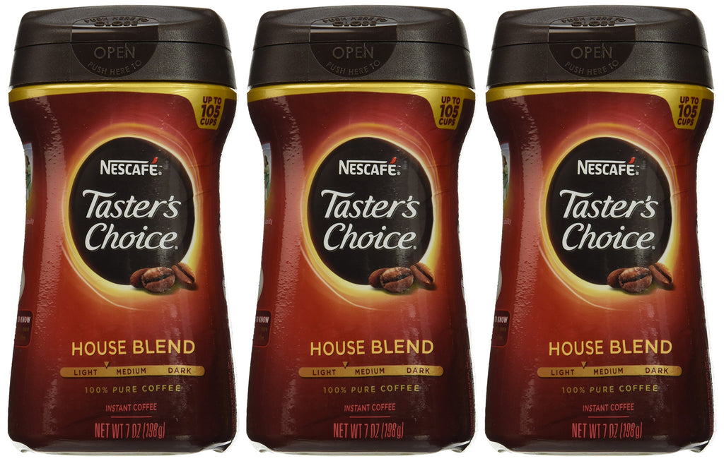Instant Coffee 7 Ounce Canisters Pack of 3 Z94483