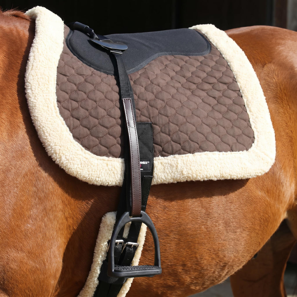 Black Quilted Bareback Pad A386832