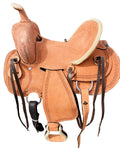 Genuine Leather Western Youth Saddle A3306